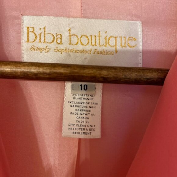 Biba Boutique peach evening dress in size 10. Never worn - Picture 3 of 8